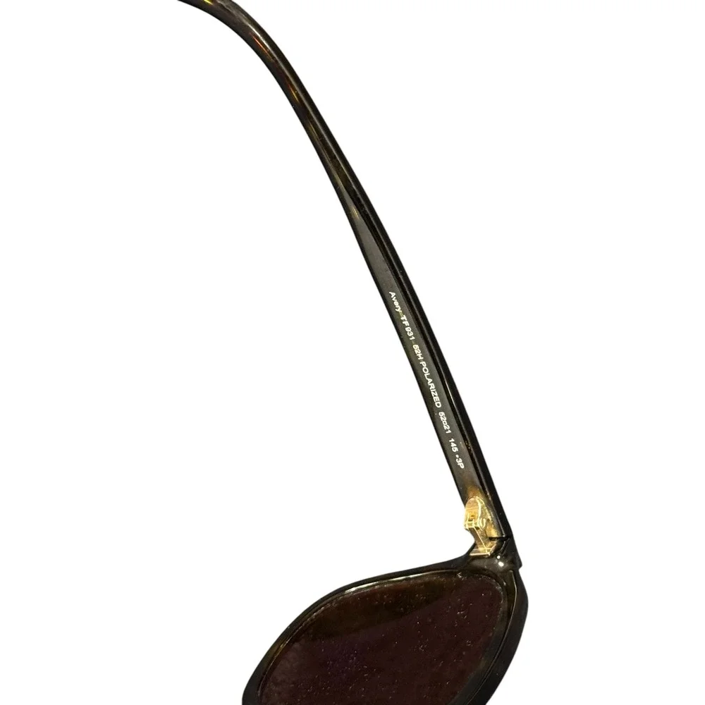 Tom Ford Avery TF931 Sunglasses Mens 52mm Dark Havana Excellent Polarized Italy